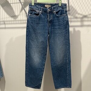 Madewell Curvy Low-Slung Straight Jeans 25P